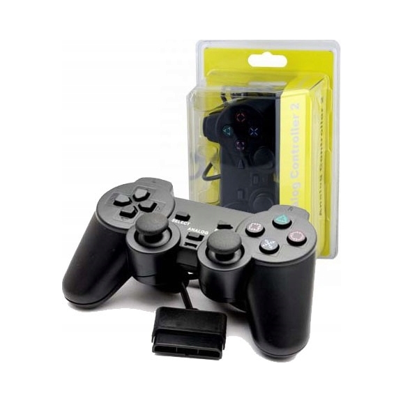 Pad kontroler przewodowy Infinity Dual Shock 2 z wibracją