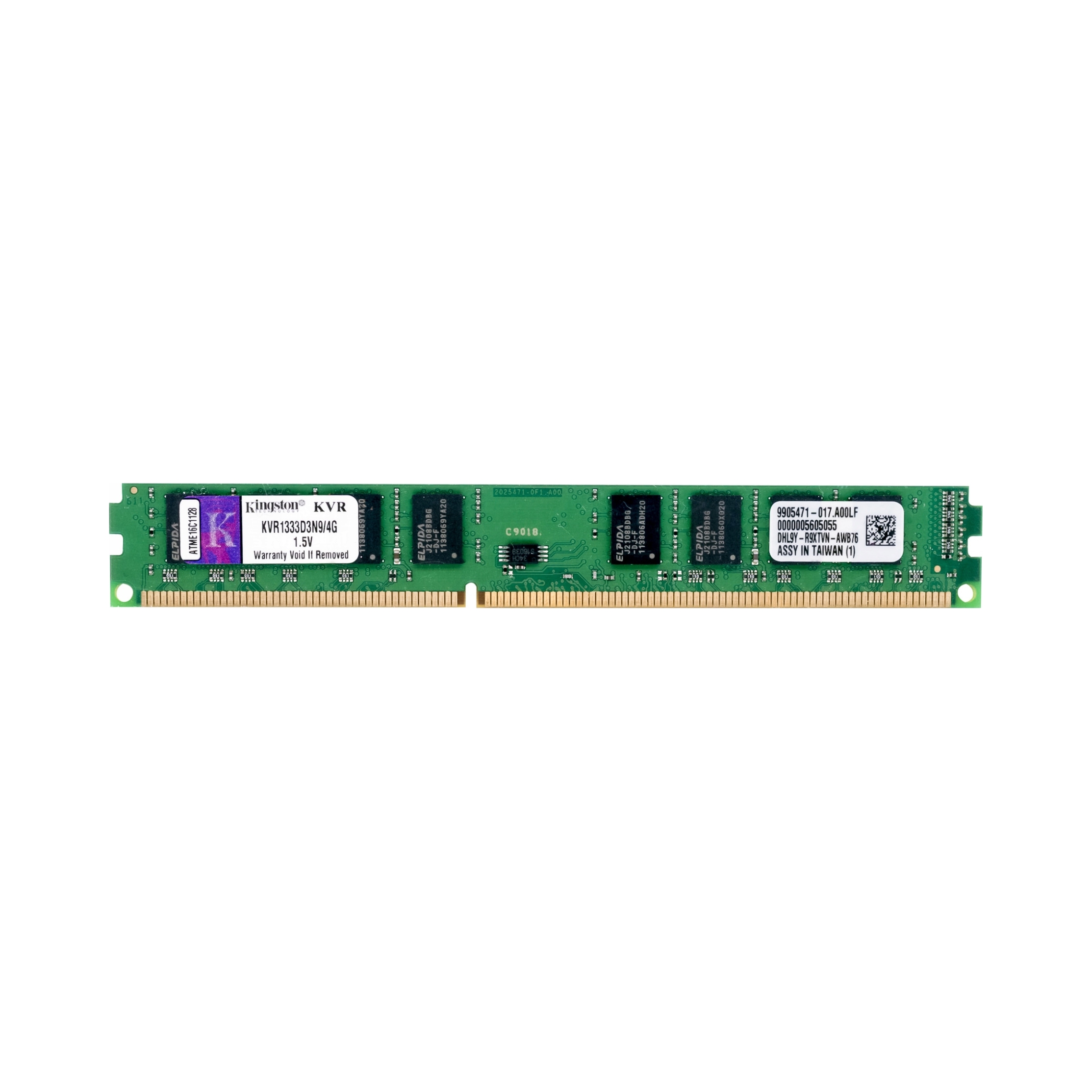 Оперативная память DDR3 Kingston 4 ГБ 1333 9