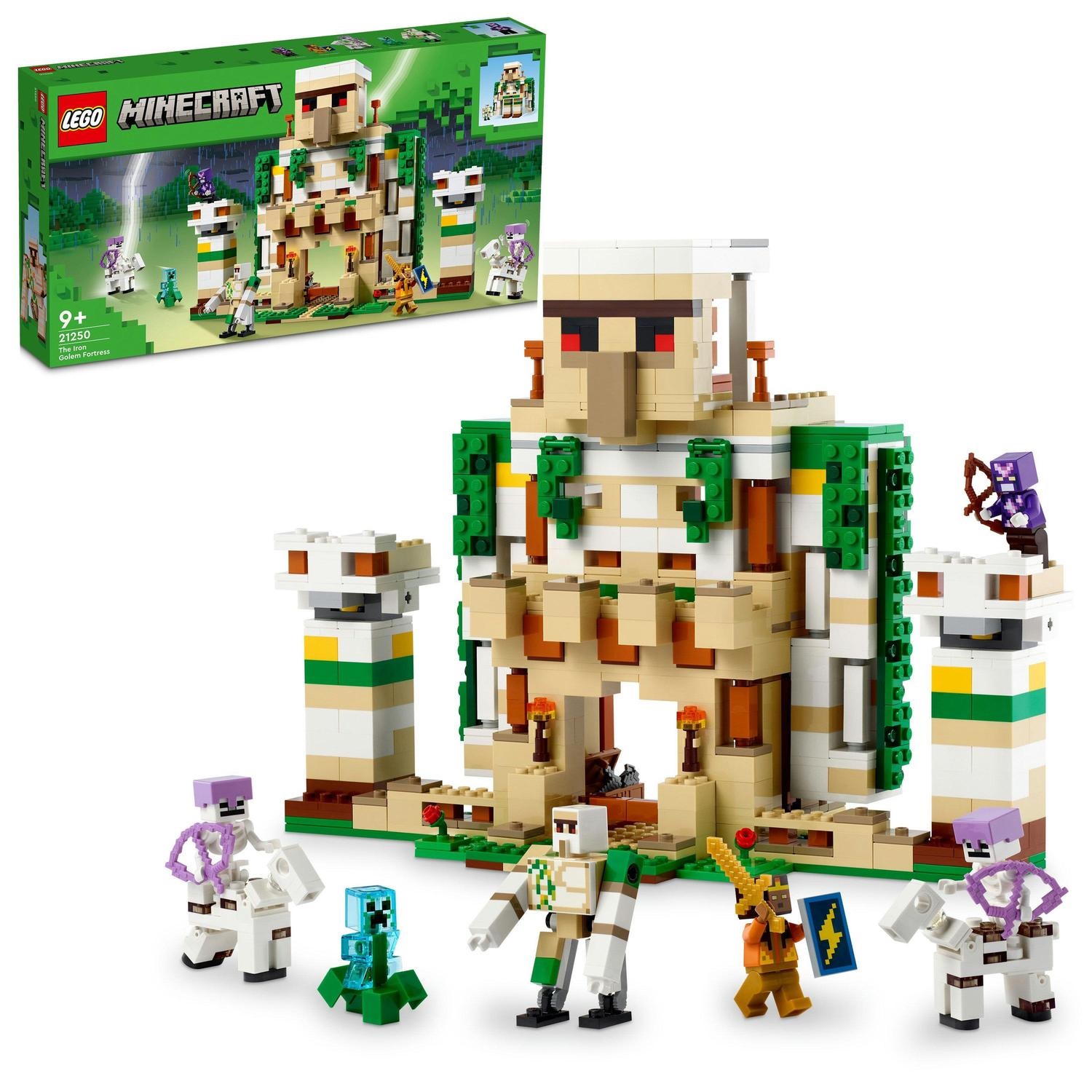 LEGO Minecraft 21250 крепость железного голема