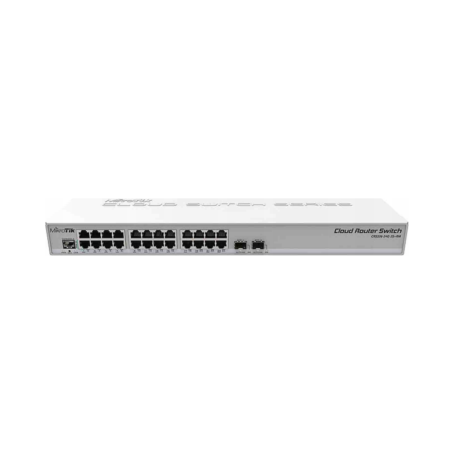 MikroTik Cloud Router Switch CRS326-24G-2S+RM 24xGE 2xSFP+ PoE napájací