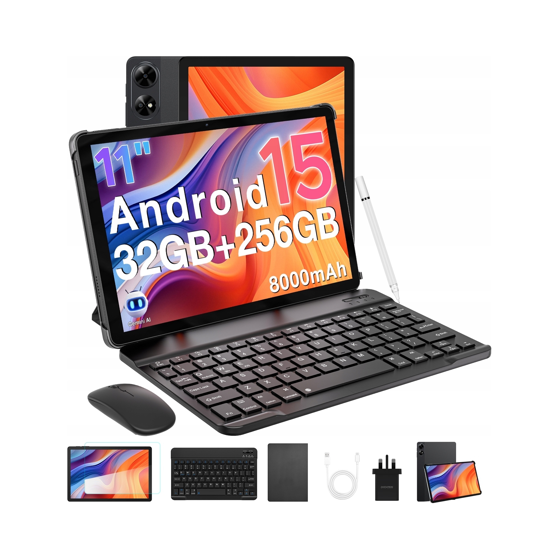 Tablet Android Doogee TabG6+11” 32+256GB 8000mAh 90Hz/GPS/OTG/4G Lte/sada