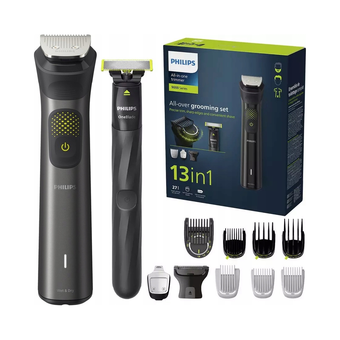 Philips Series 9000 MG9540/15, trymer do włosów i brody