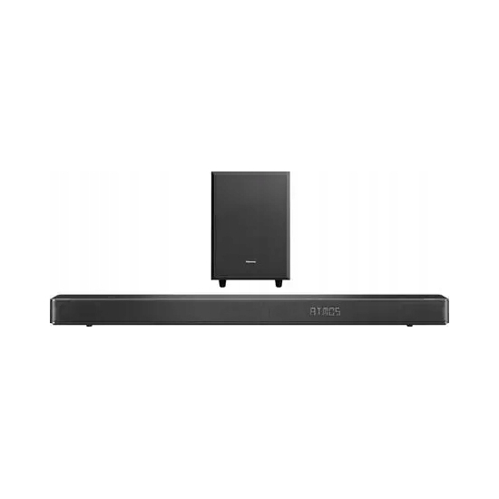 Soundbar Hisense AX3120G 3.1.2, 360 W, Dolby Atmos a Dts:x, Bluetooth, Hdmi