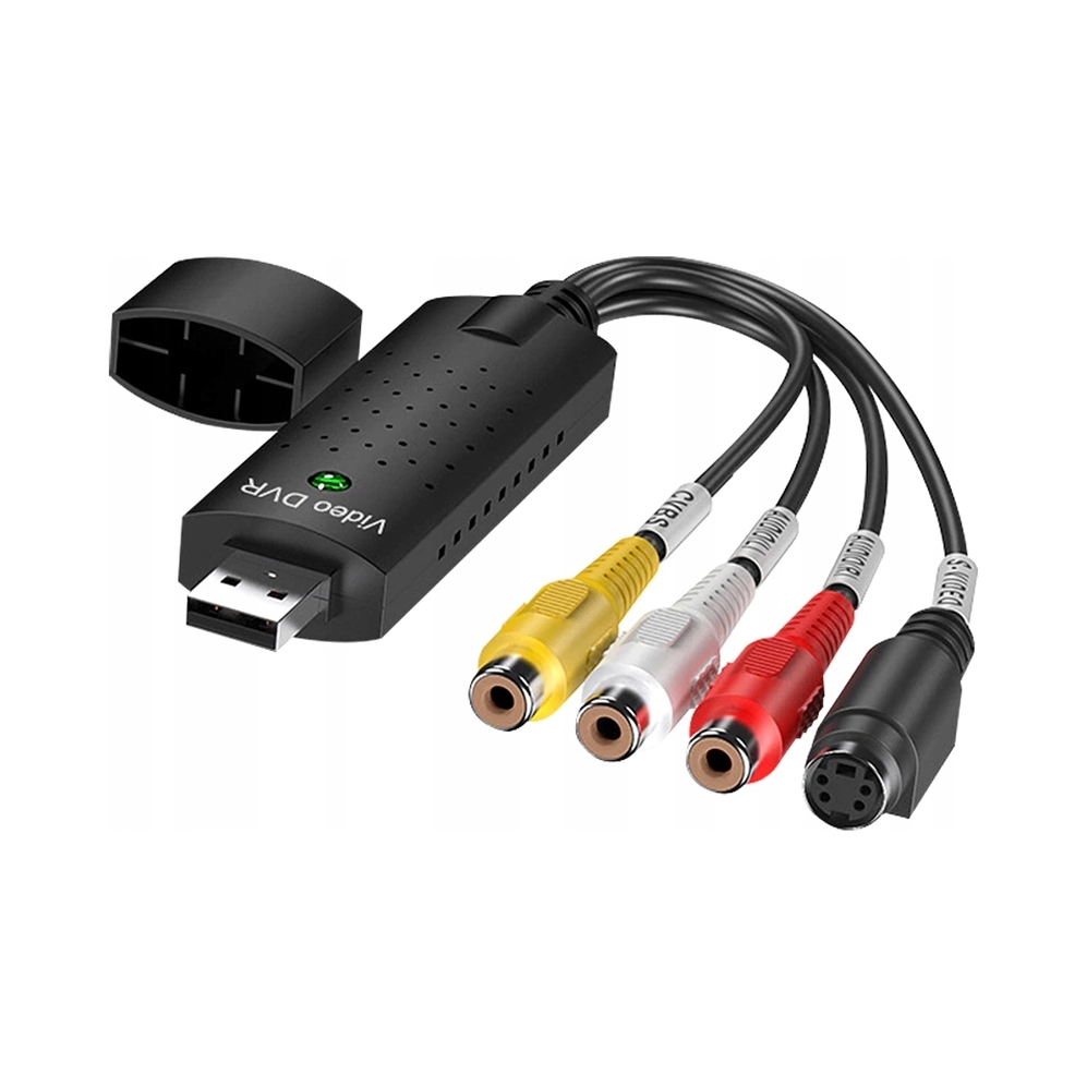 Video grabber RETOO zgrywanie z VHS USB PAL/NTSC