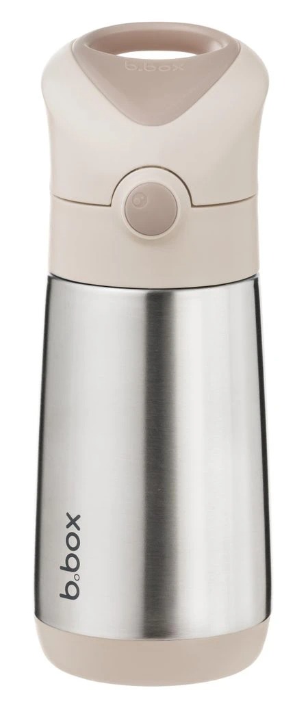 B.box Bidon termiczny ze słomką 350 ml latte B.box