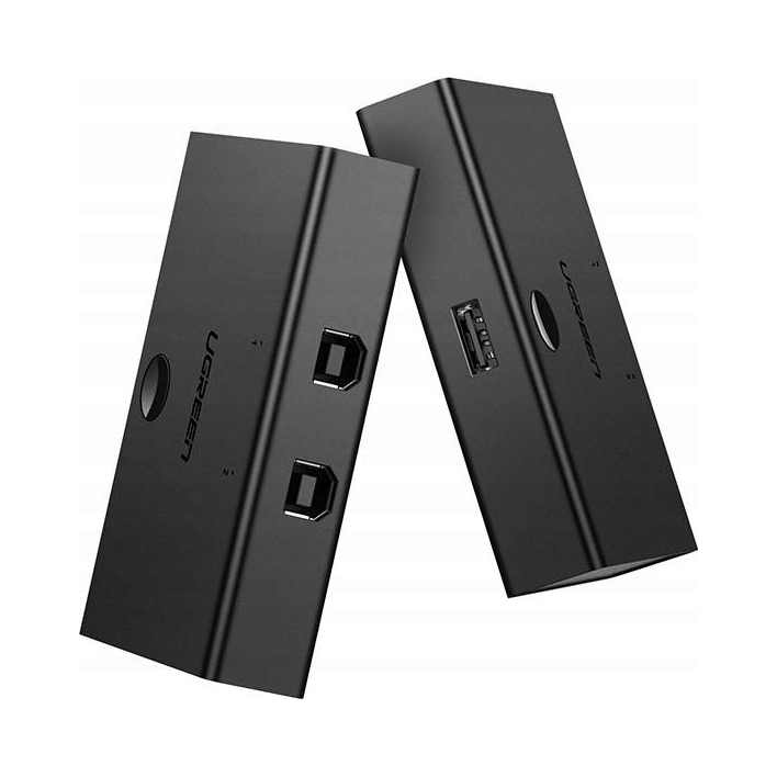Ugreen Switch przełącznik KVM USB 2x1 + 2 kable