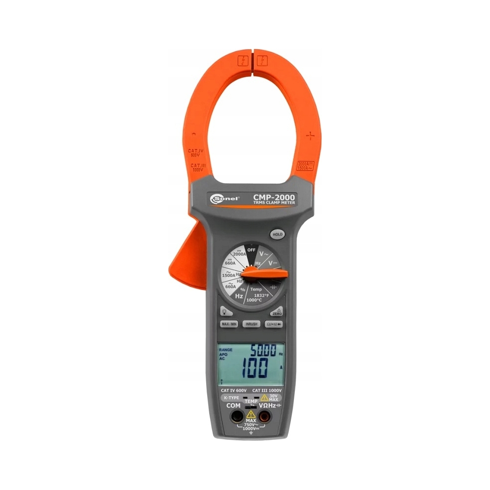 Digitální klešťový měřič CMP-2000 WMGBCMP2000