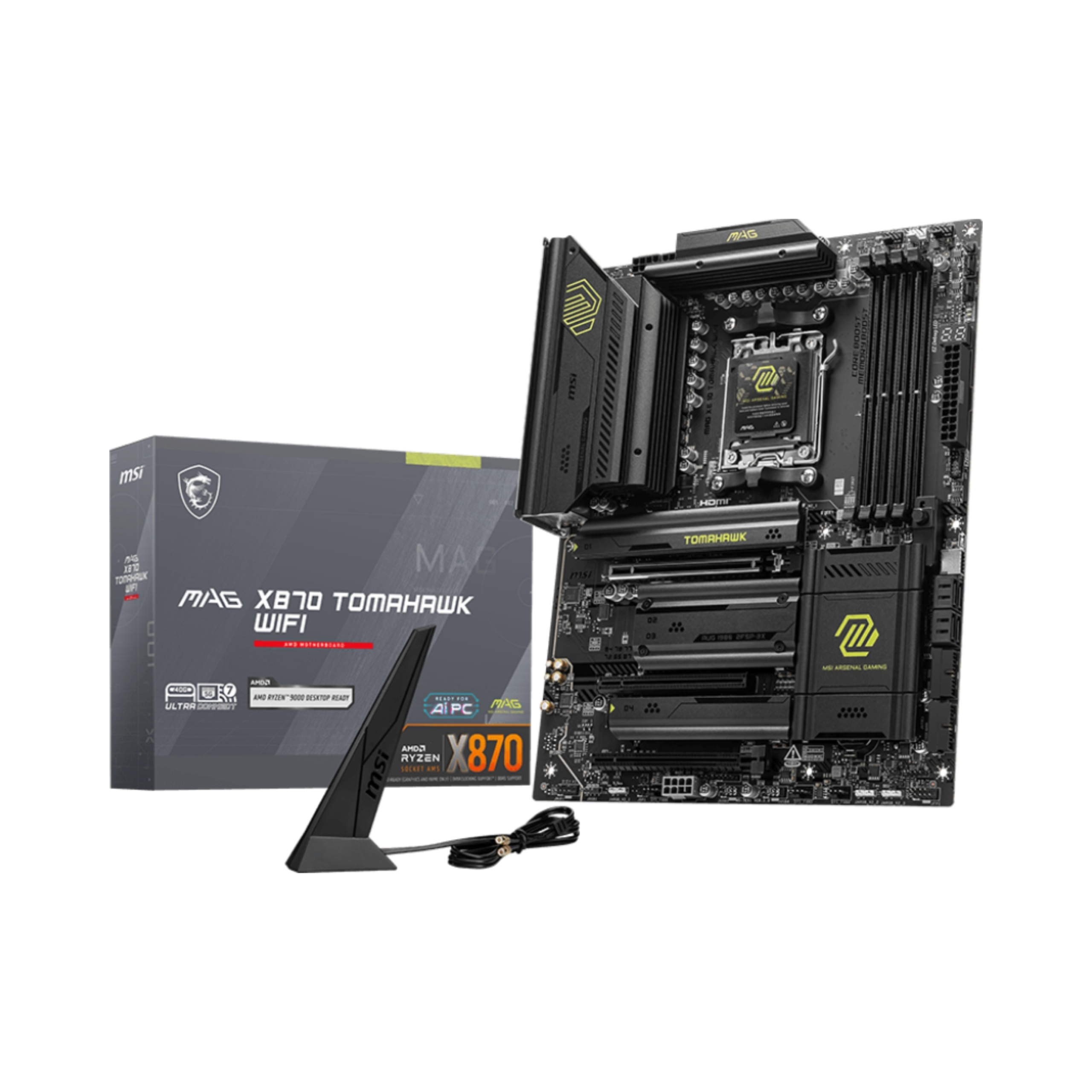 Základná doska Msi Mag X870 Tomahawk Wifi 7 AM5 4xDDR5 PCIe 5.0 Atx SATA3