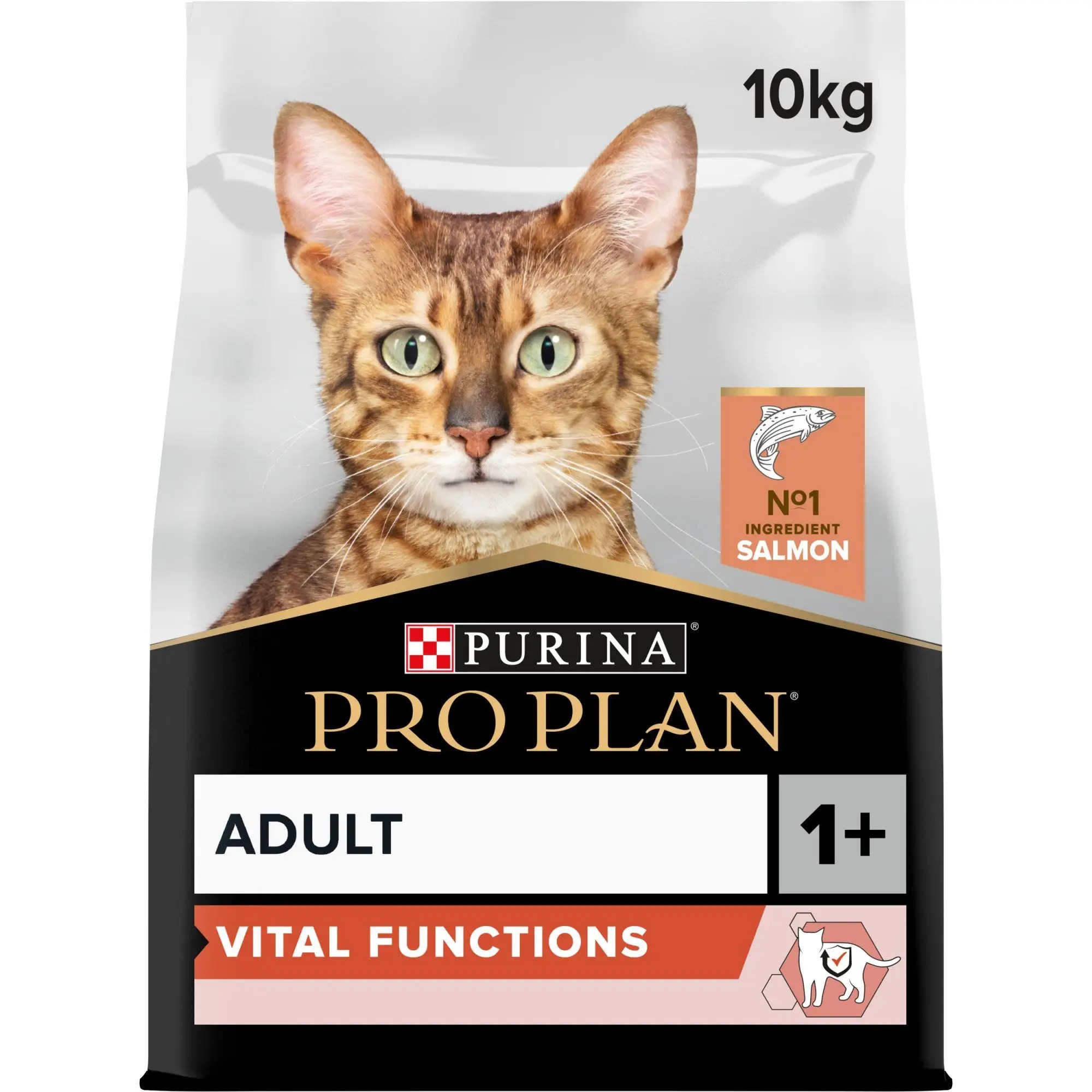 Levně Purina Pro Plan krmivo suchý losos 10 kg
