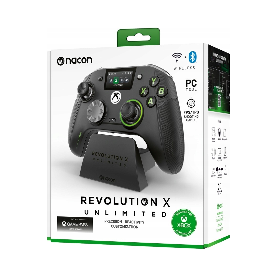 Nacon XS / PC pad bezprzewodowy Revolution X Unlimited - czarny