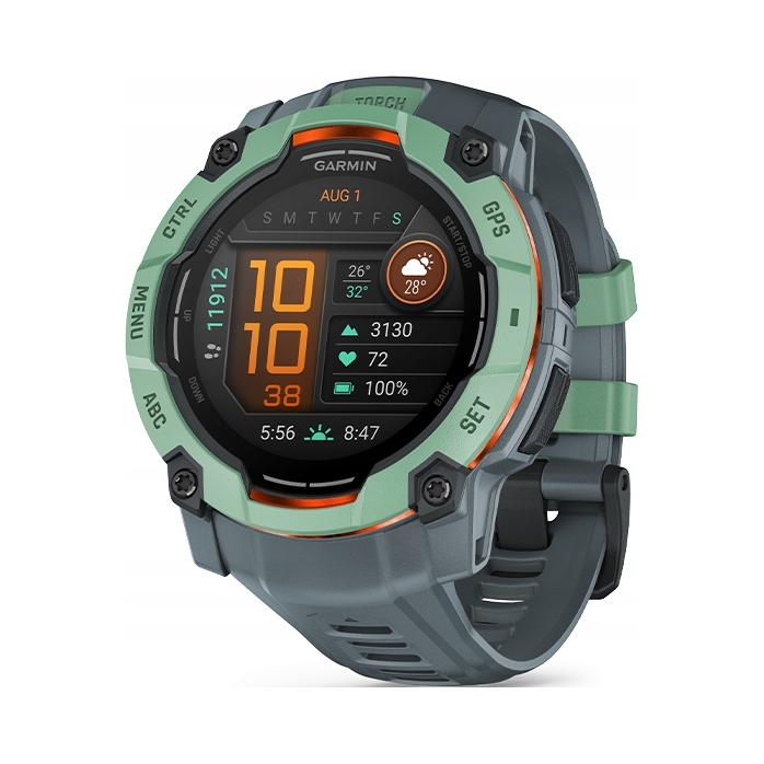 Smartwatch Garmin Instinct 3 Amoled zielony