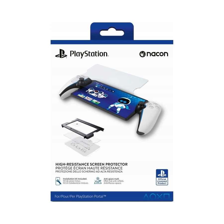 Szkło hartowane Nacon 9H do PlayStation Portal z zestawem montażowym