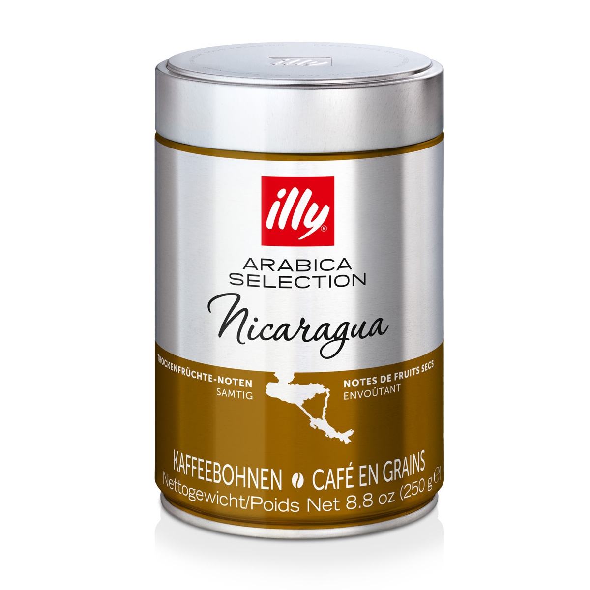 Levně Illy Arabica Selection Nicaragua zrnková káva 250 g