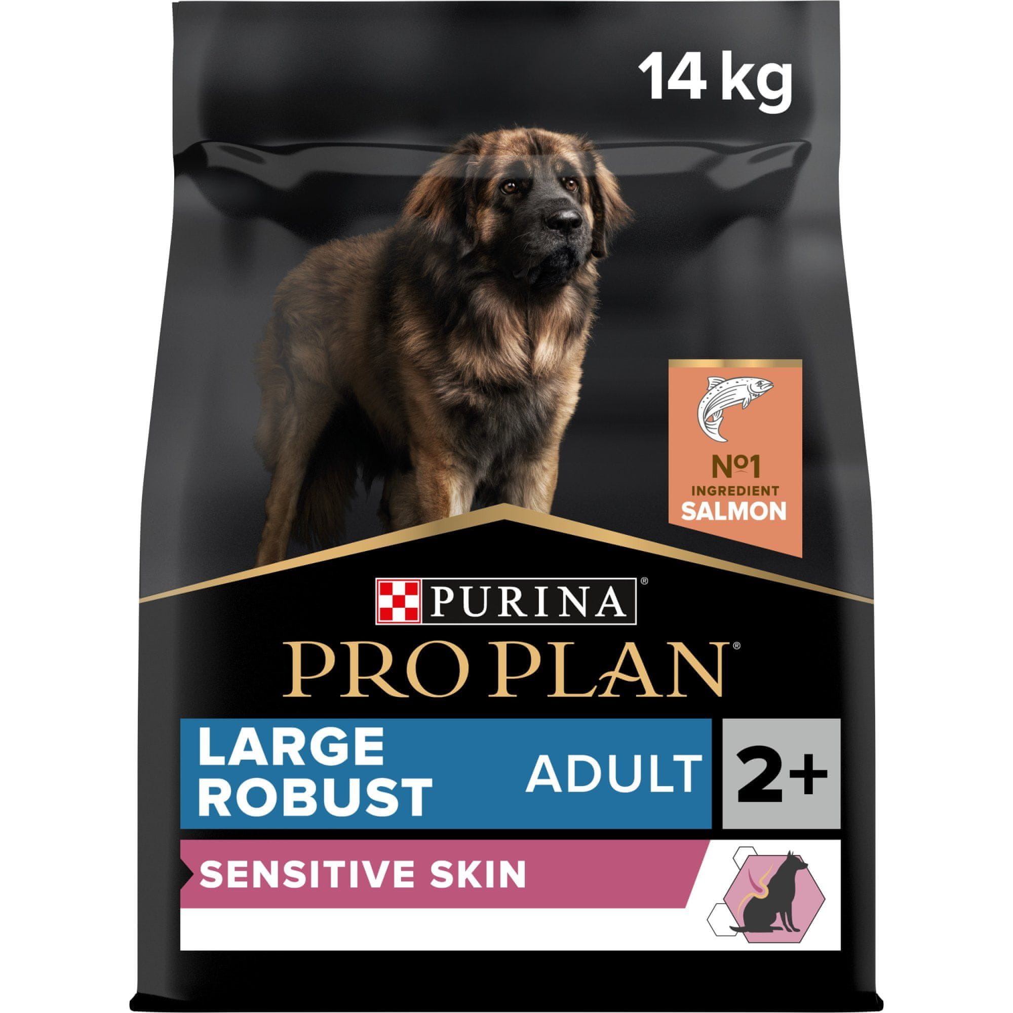 Levně Purina Pro Plan Purina Pro Plan Large Adult Robust Optiderma Losos s rýží