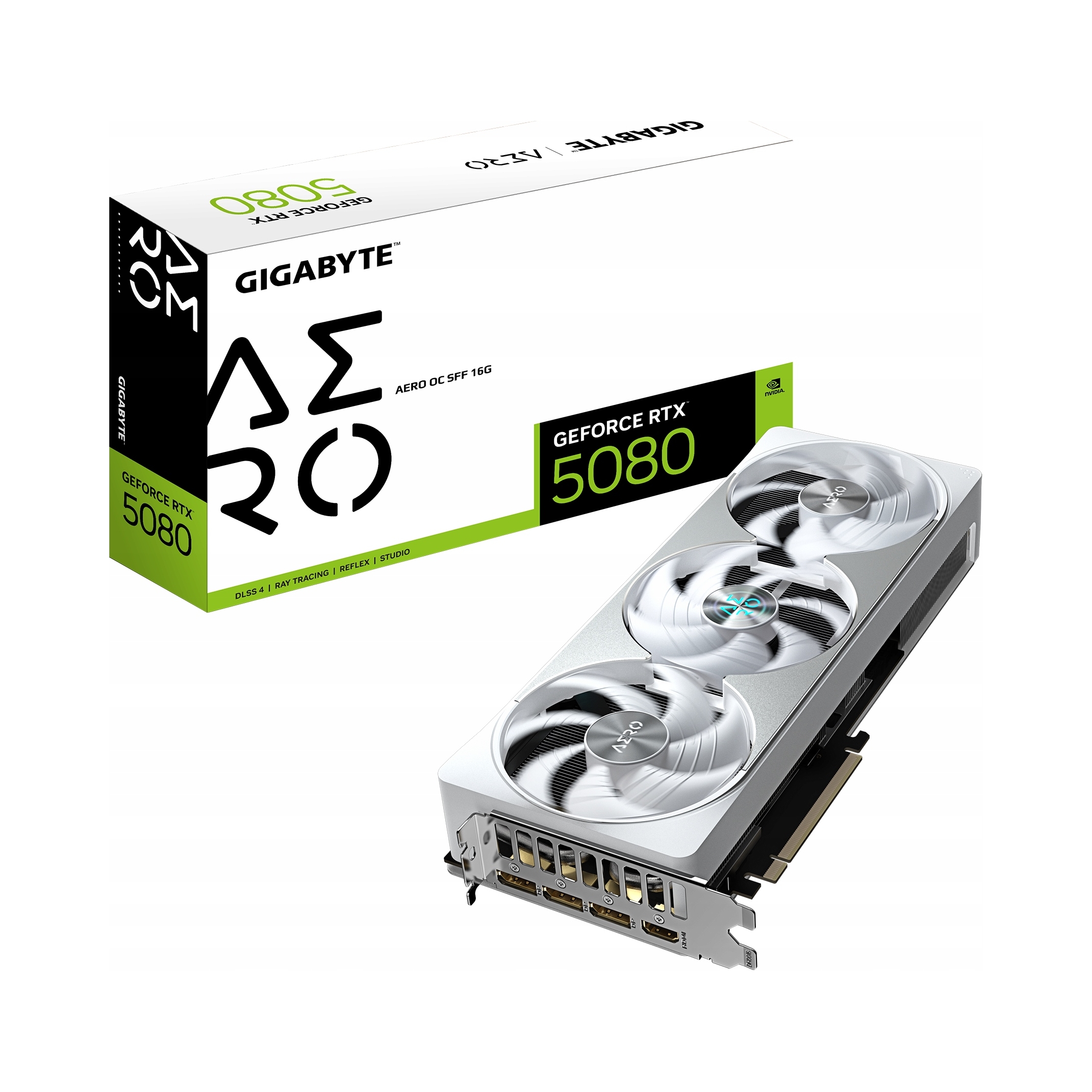Grafická karta Gigabyte Geforce Rtx 5080 Aero Oc Sff 16GB GDDR7 Dlss 4