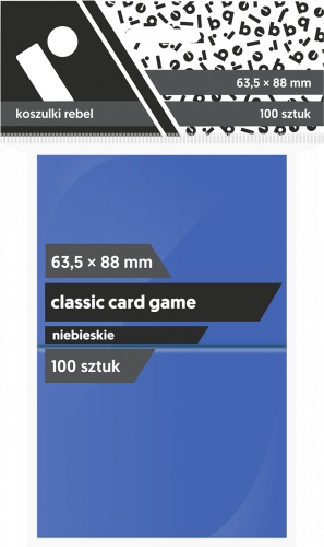 

Rebel Koszulki na karty 63,5x88 mm Classic Card