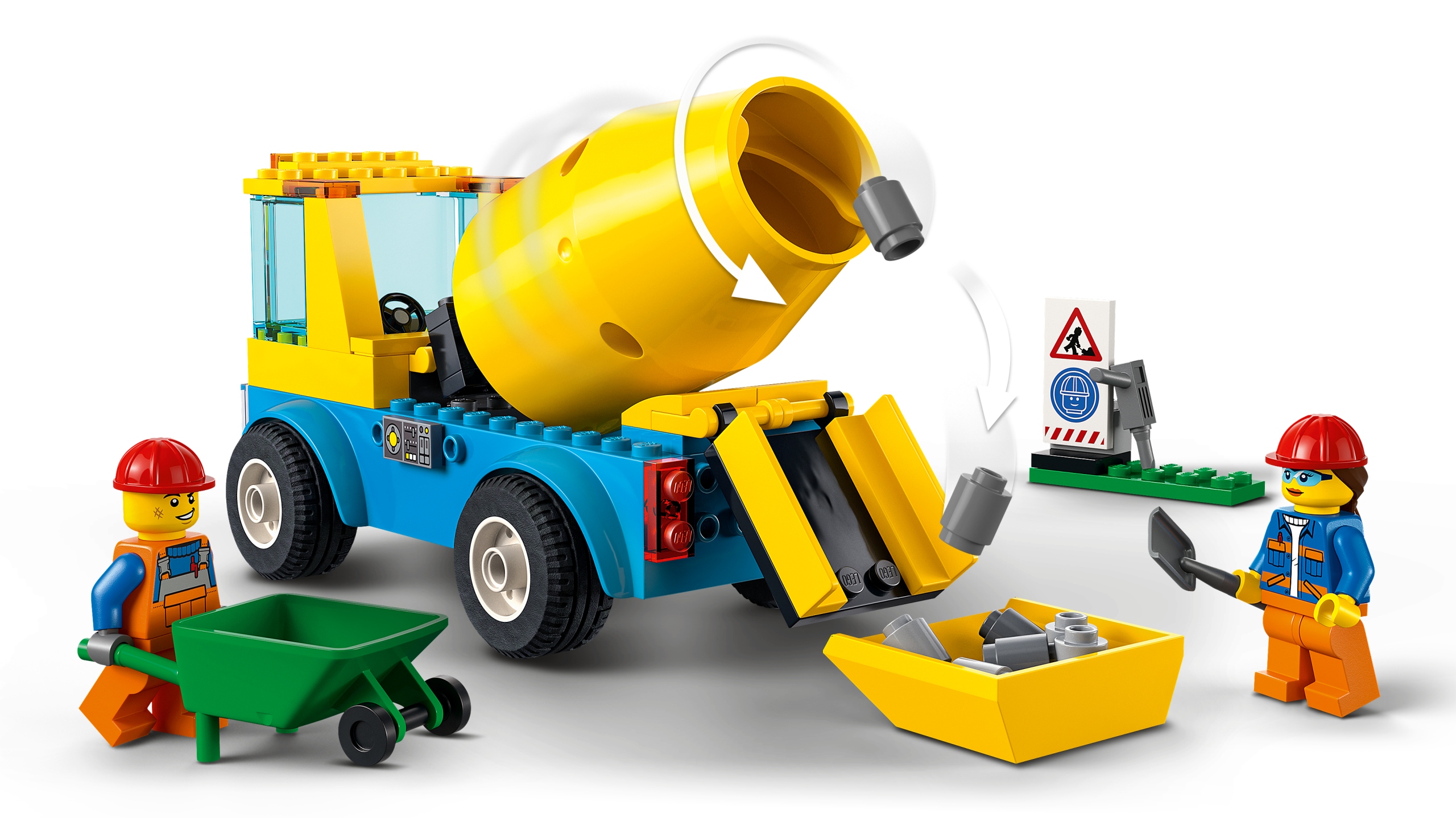 Lego 60325 City Nákladní auto s míchačkou na beton