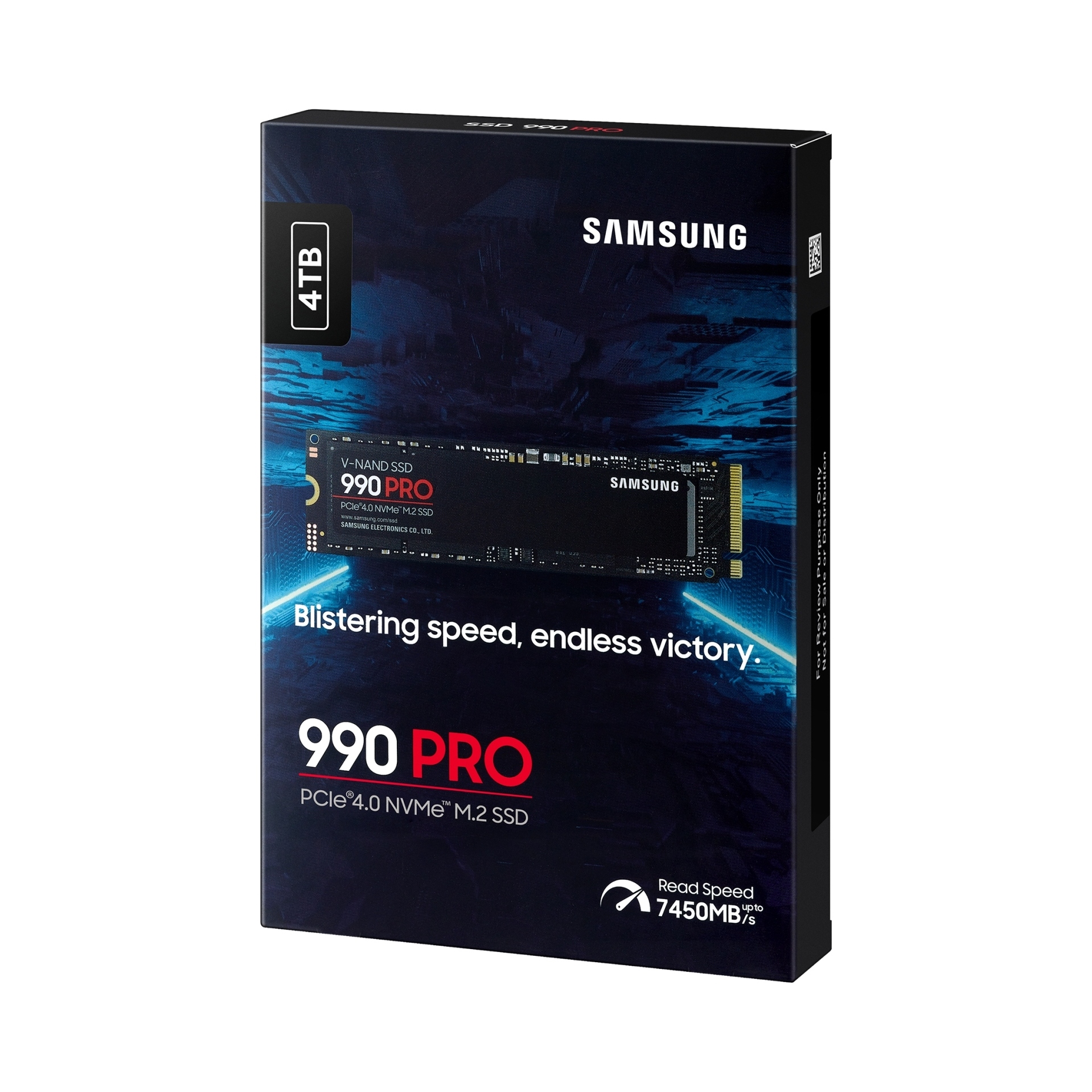 Dysk Ssd Samsung 990 Pro 4TB M.2 PCIe 4.0 NVMe M.2 Ssd (MZ-V9P4T0BW)