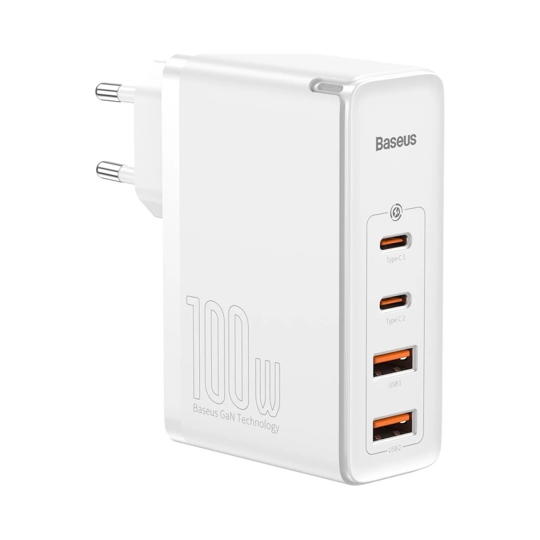 Ładowarka Baseus GaN2 Pro Quick Charger 2C+2U 100W Eu biała