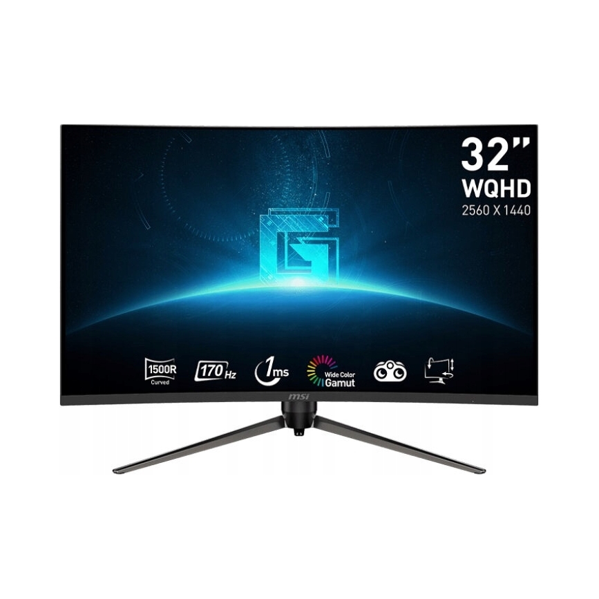 Zakřivený monitor Msi G32CQ5P 31.5" 2560x1440px 170Hz