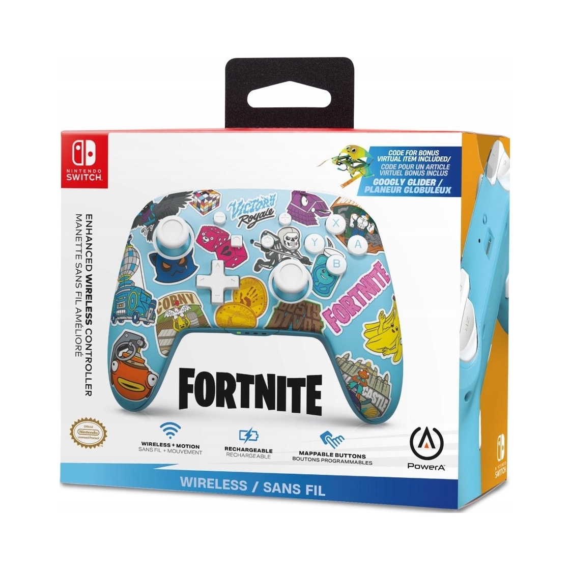 Kontroler PowerA Fortnite bezprzewodowy do Nintendo Switch