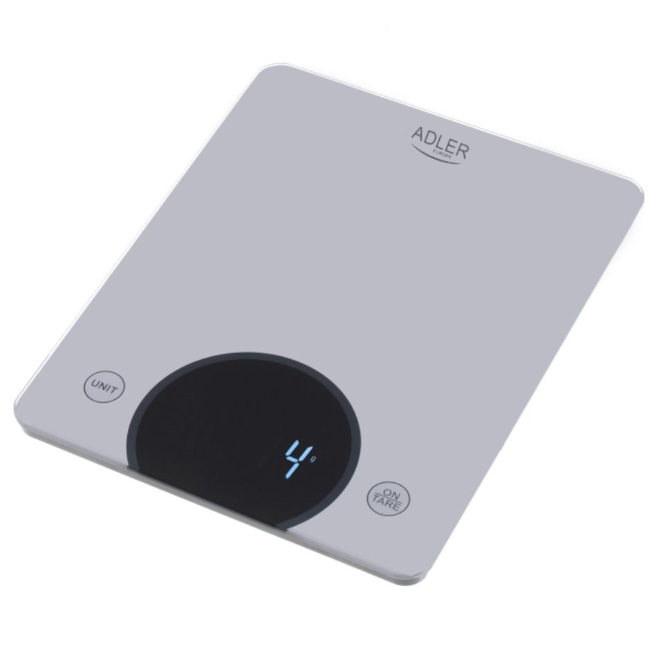 Waga kuchenna AD 3173 LED - precyzyjna do 10kg, szara