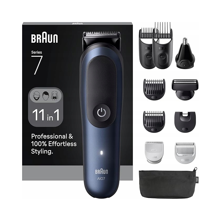 Braun 7 AIO7540 Multifunkčný set na starostlivosť o telo 11v1