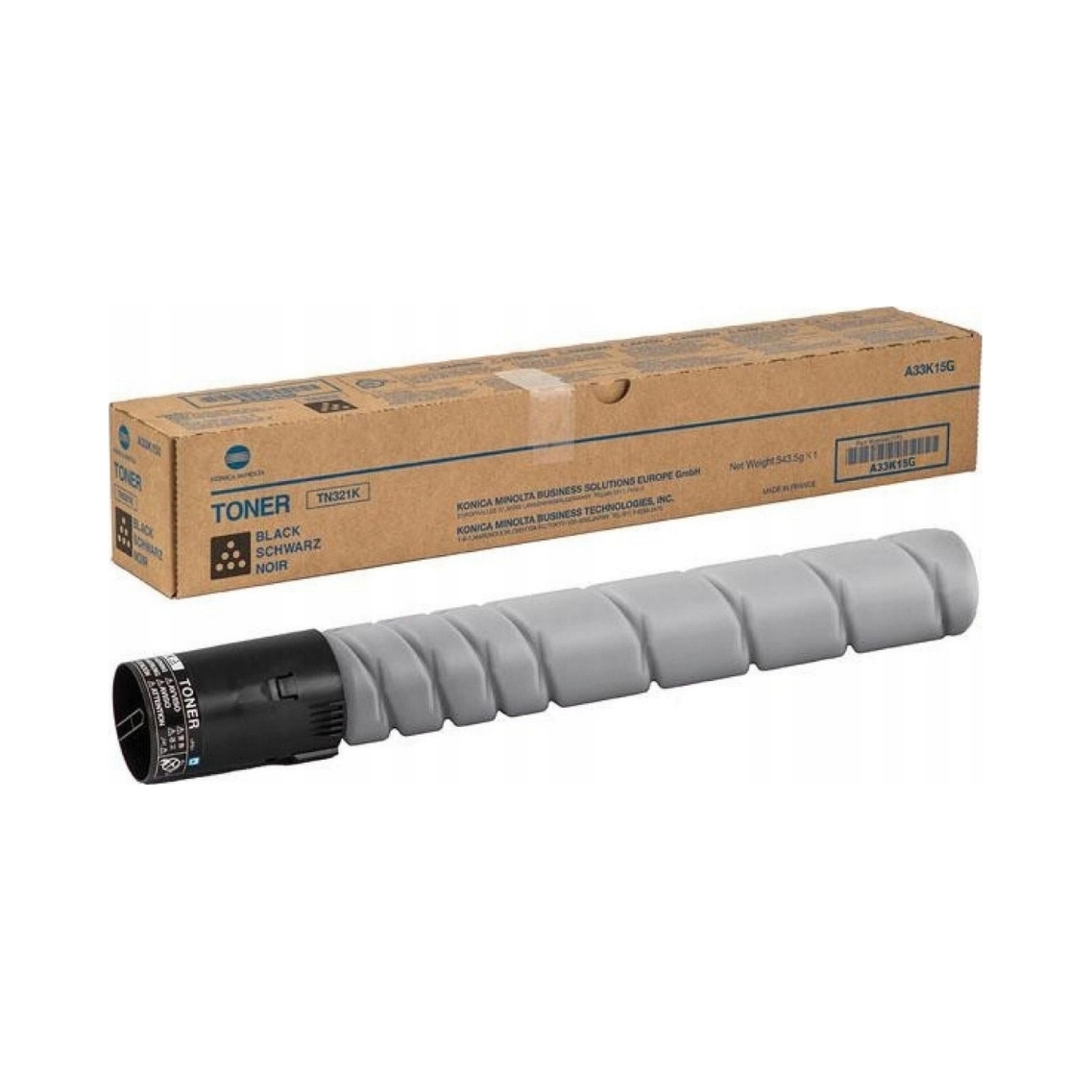 Toner Black Konica Minolta Bizhub C224, C284, C364 (TN321K, T