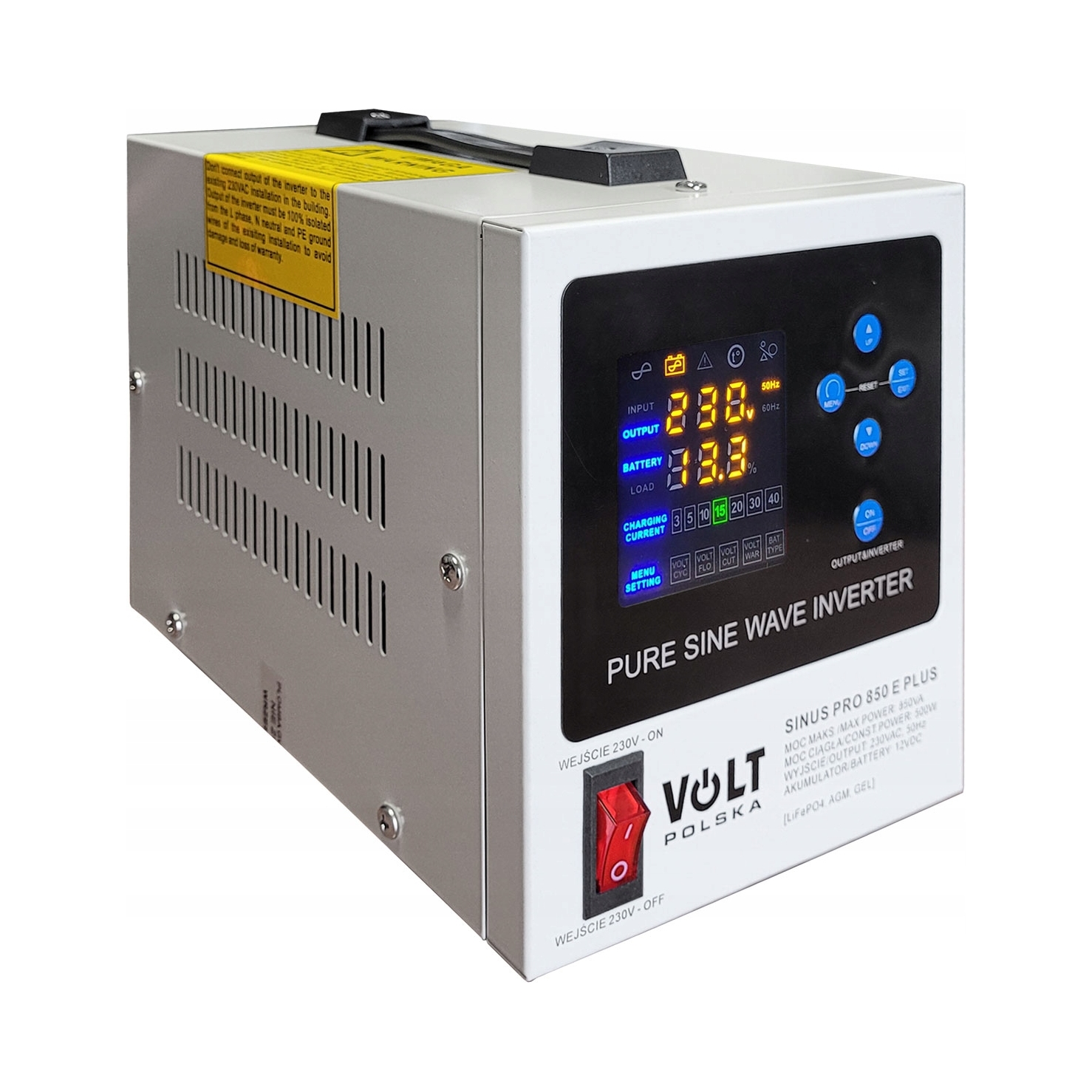 Ups Zdroj Volt Polska 3SPM08012M 850 Va 500 W