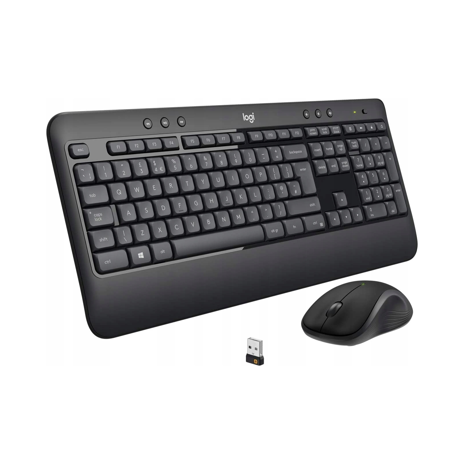 Logitech MK540 Advanced Set Klávesnice Myš 2.4 Ghz Unifying Usb Nový