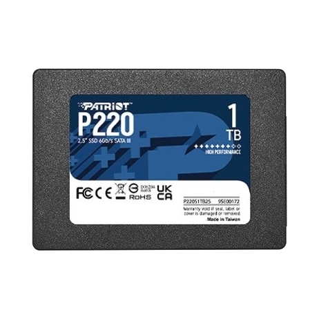 Ssd disk Patriot Memory P220 1TB 2,5" Sata III