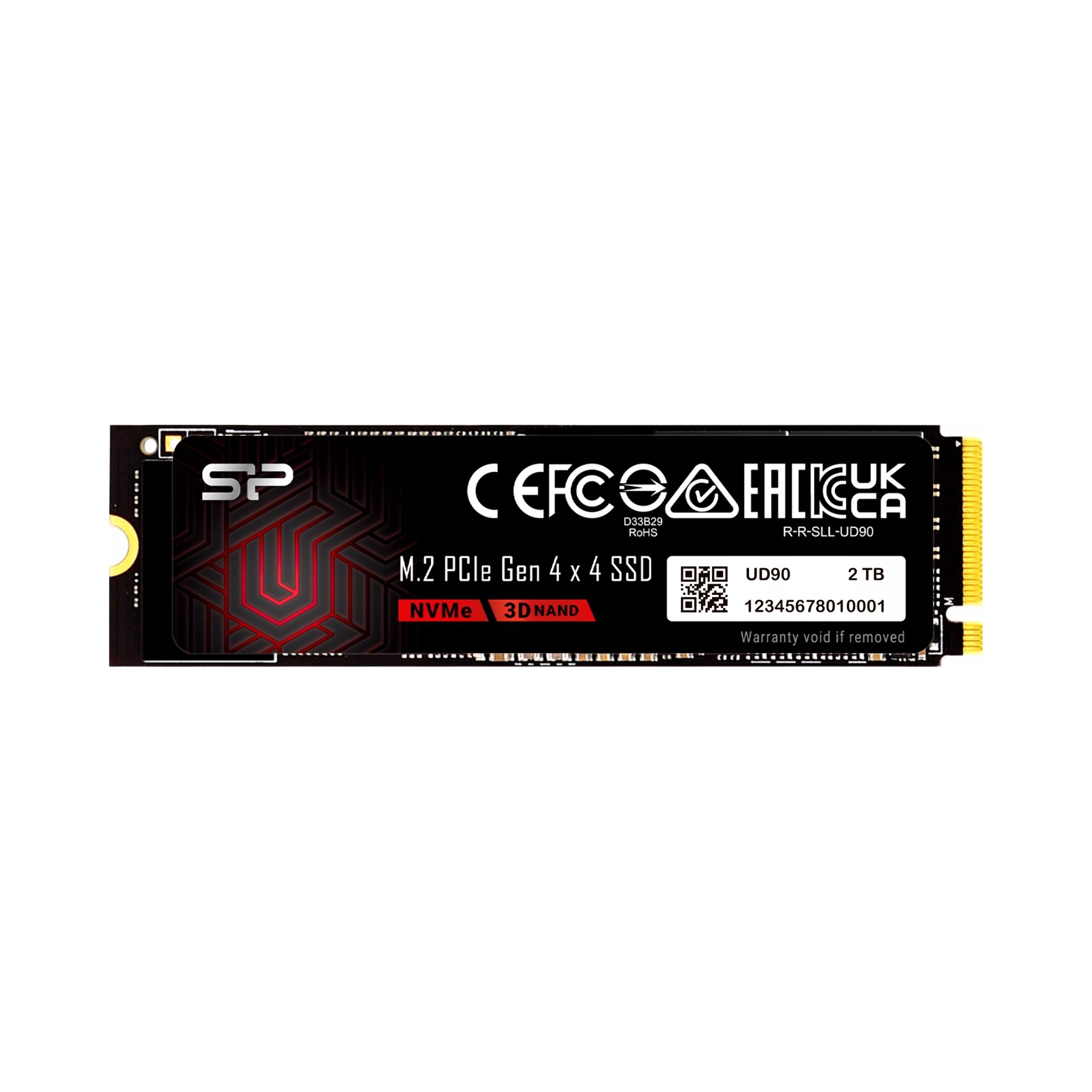 Dysk Ssd Silicon Power UD90 2TB Ssd M.2 PCIe 4.0 NVMe 5000/4800 MB/s