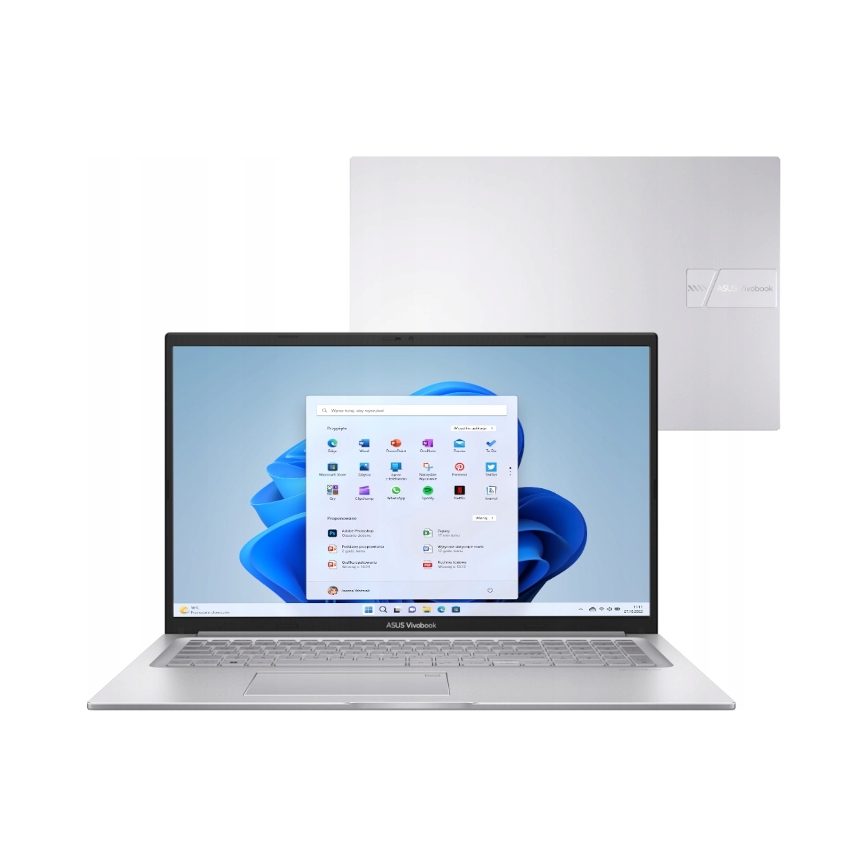 Laptop 15,6" Asus Vivobook 17 Core 5 120U/16GB/512/Win11