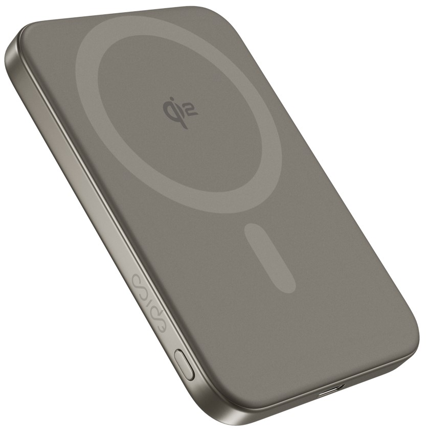 Epico UltraPack Qi2 Mag+ 5000 mAh titánová