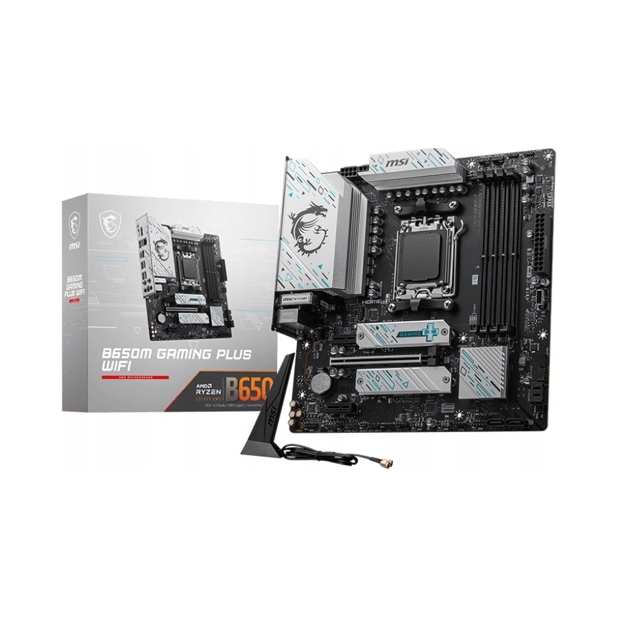 Płyta główna Msi B650M Gaming Plus Wifi Amd B650 gniazdo AM5 micro Atx