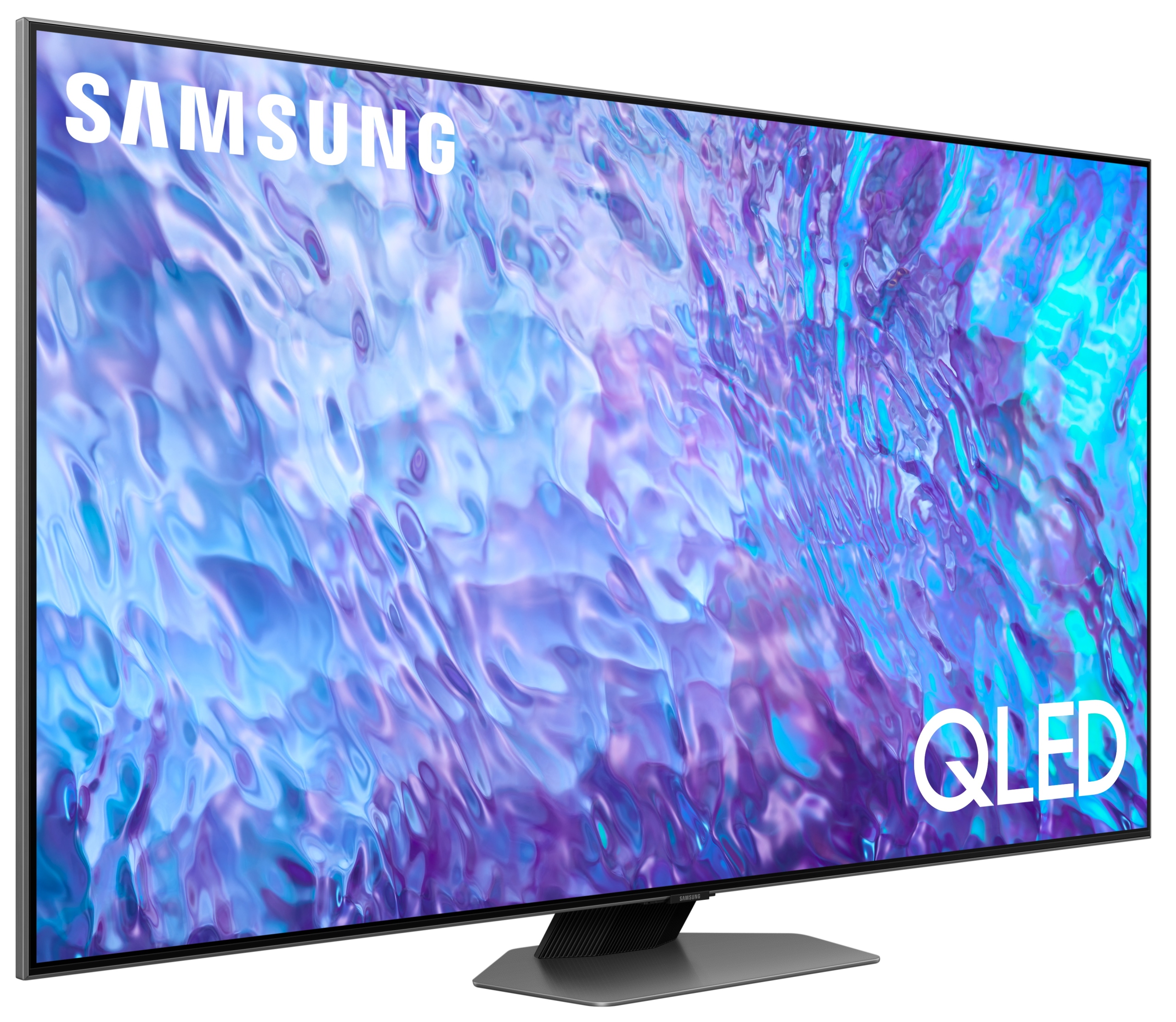Telewizor Qled Samsung QE55Q80C 55" 4K Uhd szary