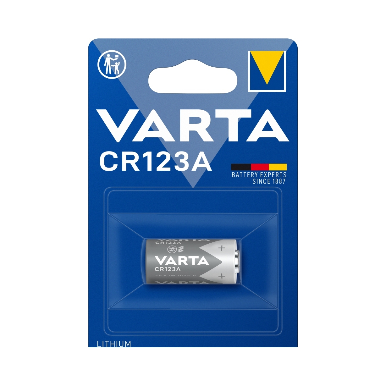 Bateria Varta CR123 1szt. blist. Varta