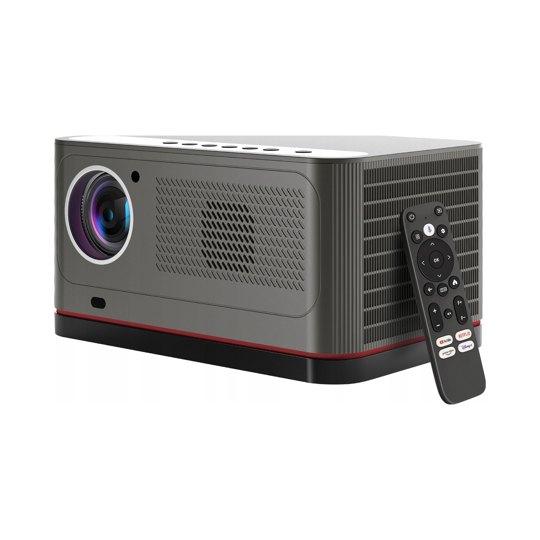 Projektor 4K LCD Etoe Whale Pro Android Tv 11 1080P 1500 Ansi Dolby Audio