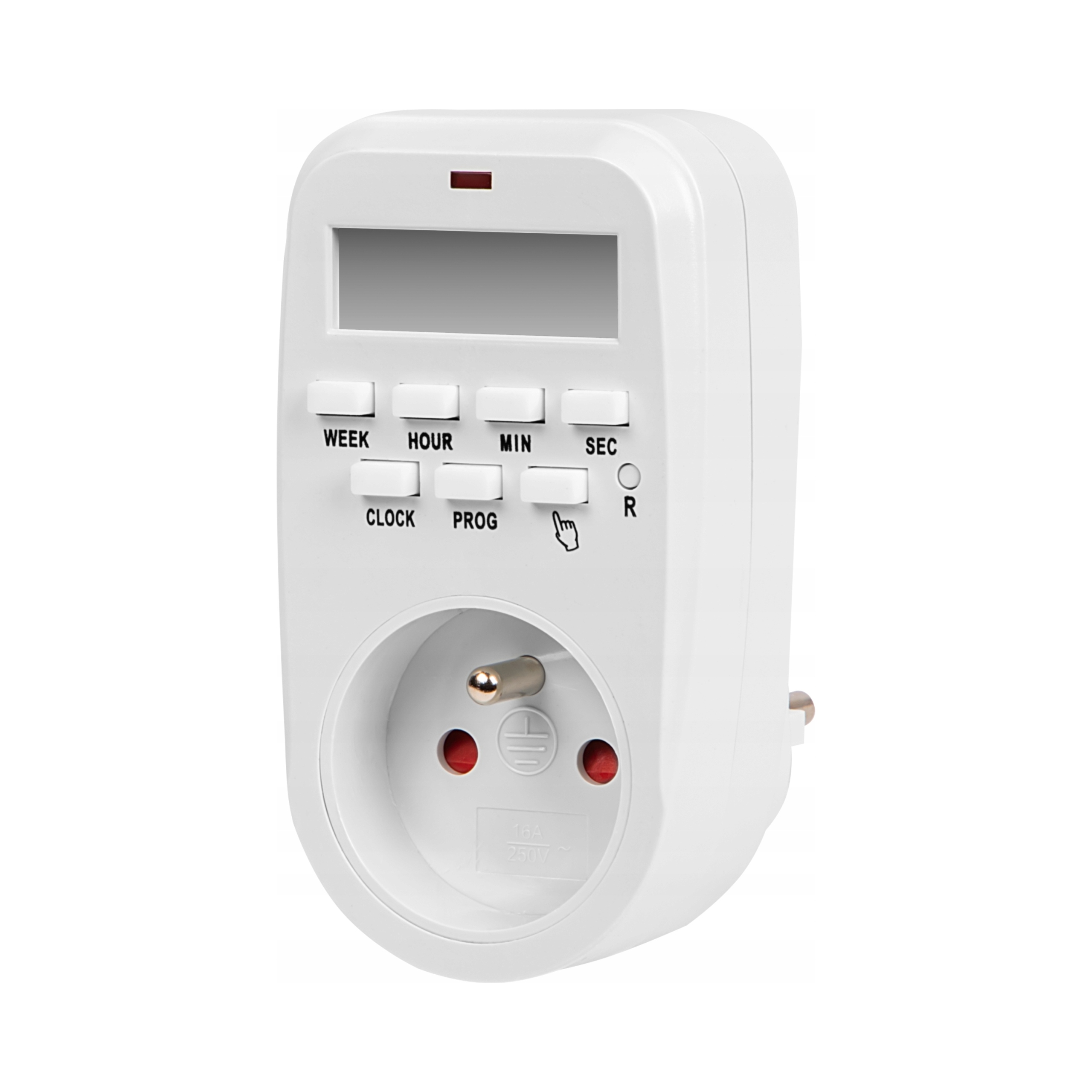 Programator Czasowy Timer Włącznik Cyfrowy LCD Wyłącznik 1MIN 8 Ustawień