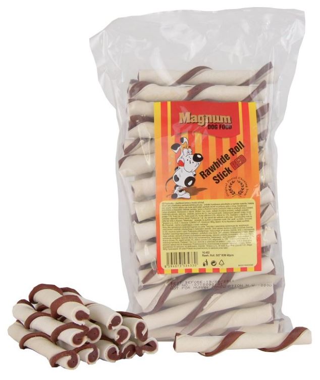 Levně Magnum Trubička Naplnění Bílo-červená (40ks)