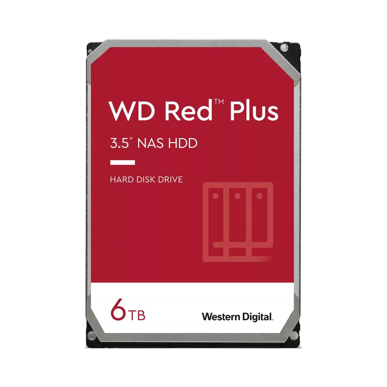 Pevný disk Western Digital Red Plus WD60EFPX 6TB Sata III 3,5"