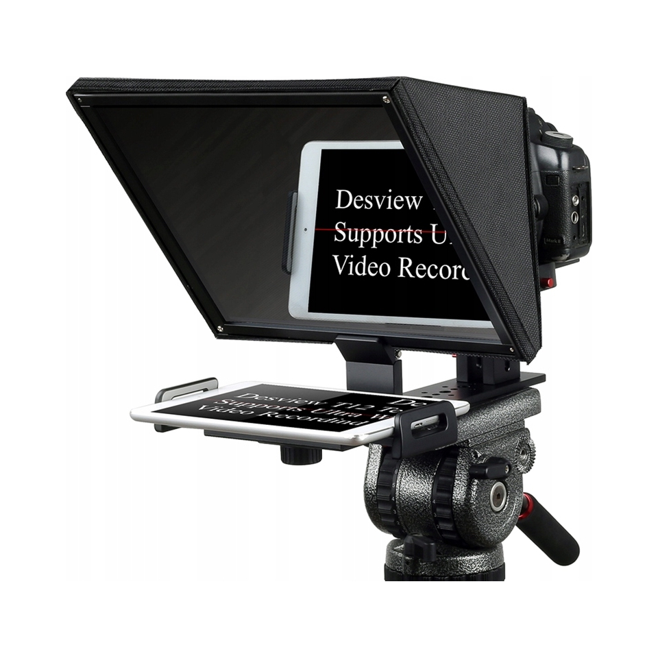 TELEPROMPTER DESVIEW T12 PROFESJONALNY PROMPTE