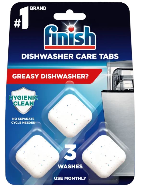Levně 4x Finish Tablety na čištění myčky nádobí 3 ks