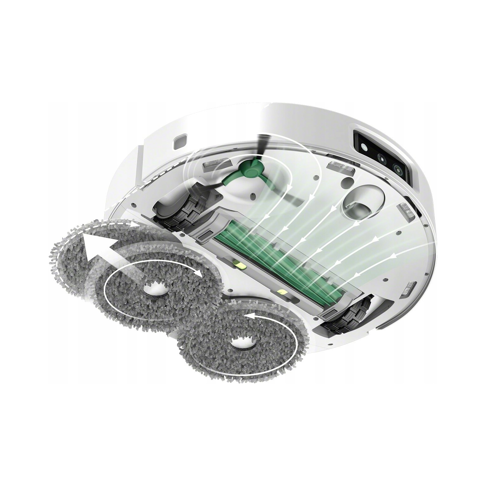 Robot sprzątający iRobot Roomba Plus 505 Combo stacja AutoWash biały