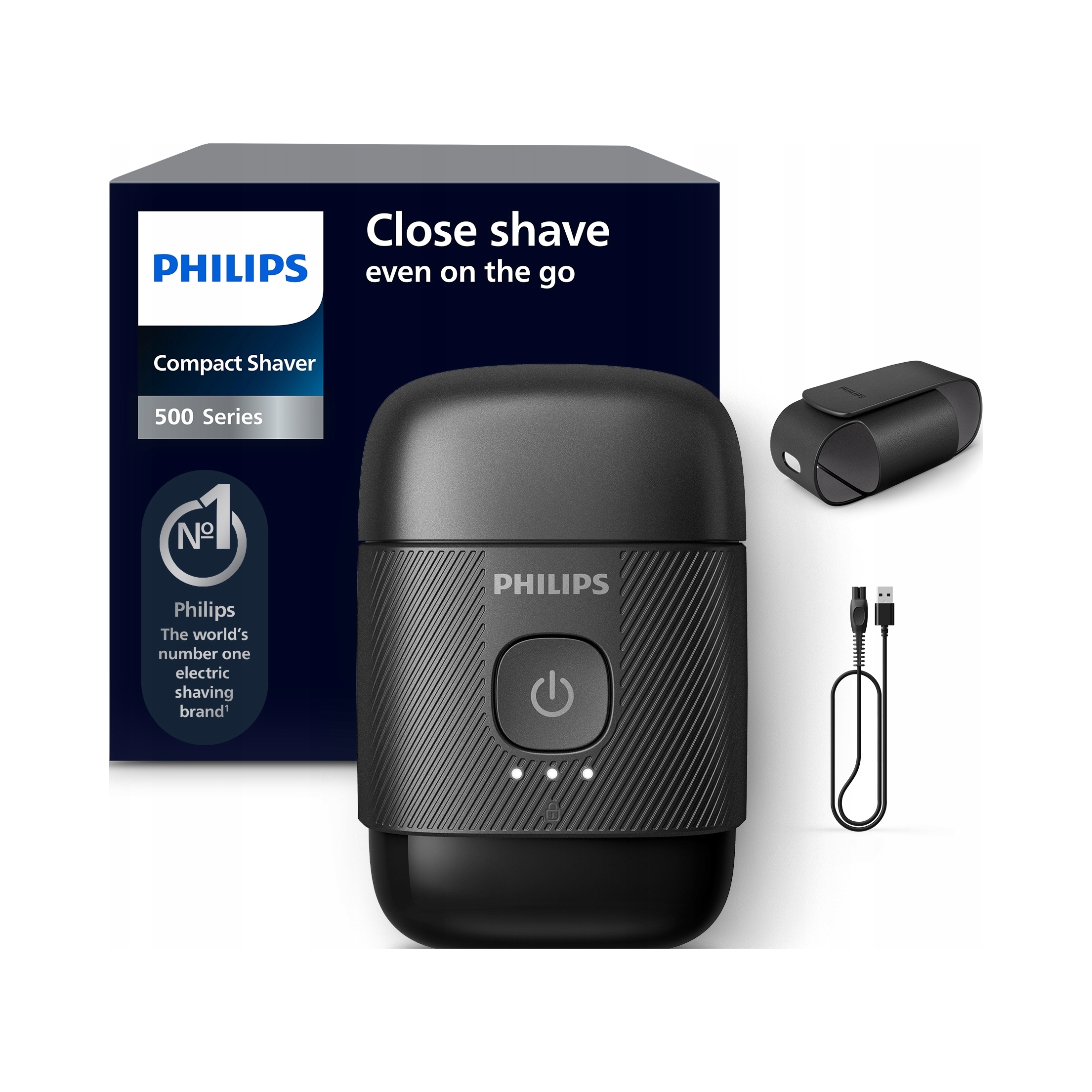 Kompaktowa podróżna golarka do golenia na mokro i na sucho Philips S591/05
