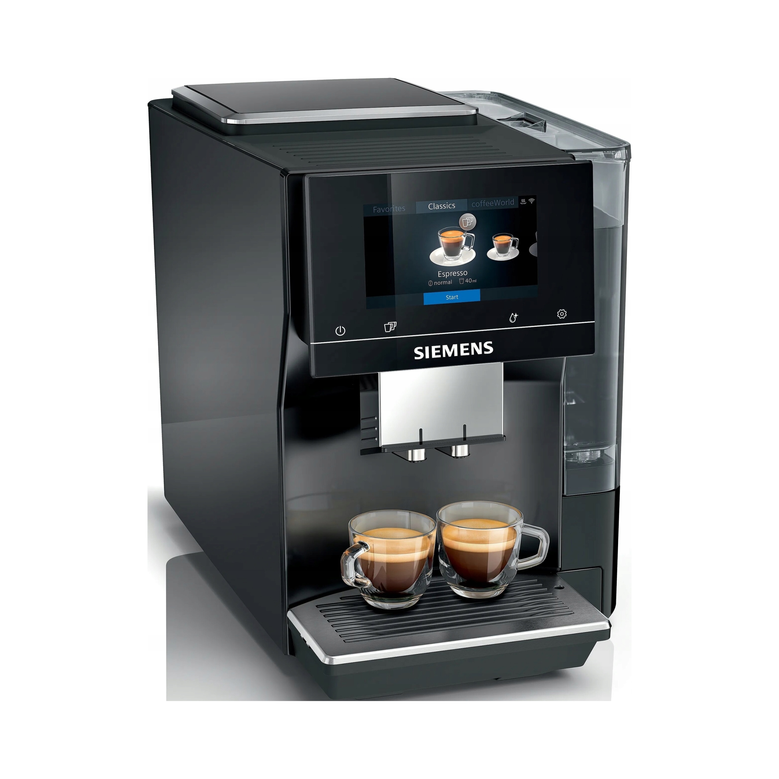 Automatický kávovar na espresso Siemens TP713R19 1500 W čierny