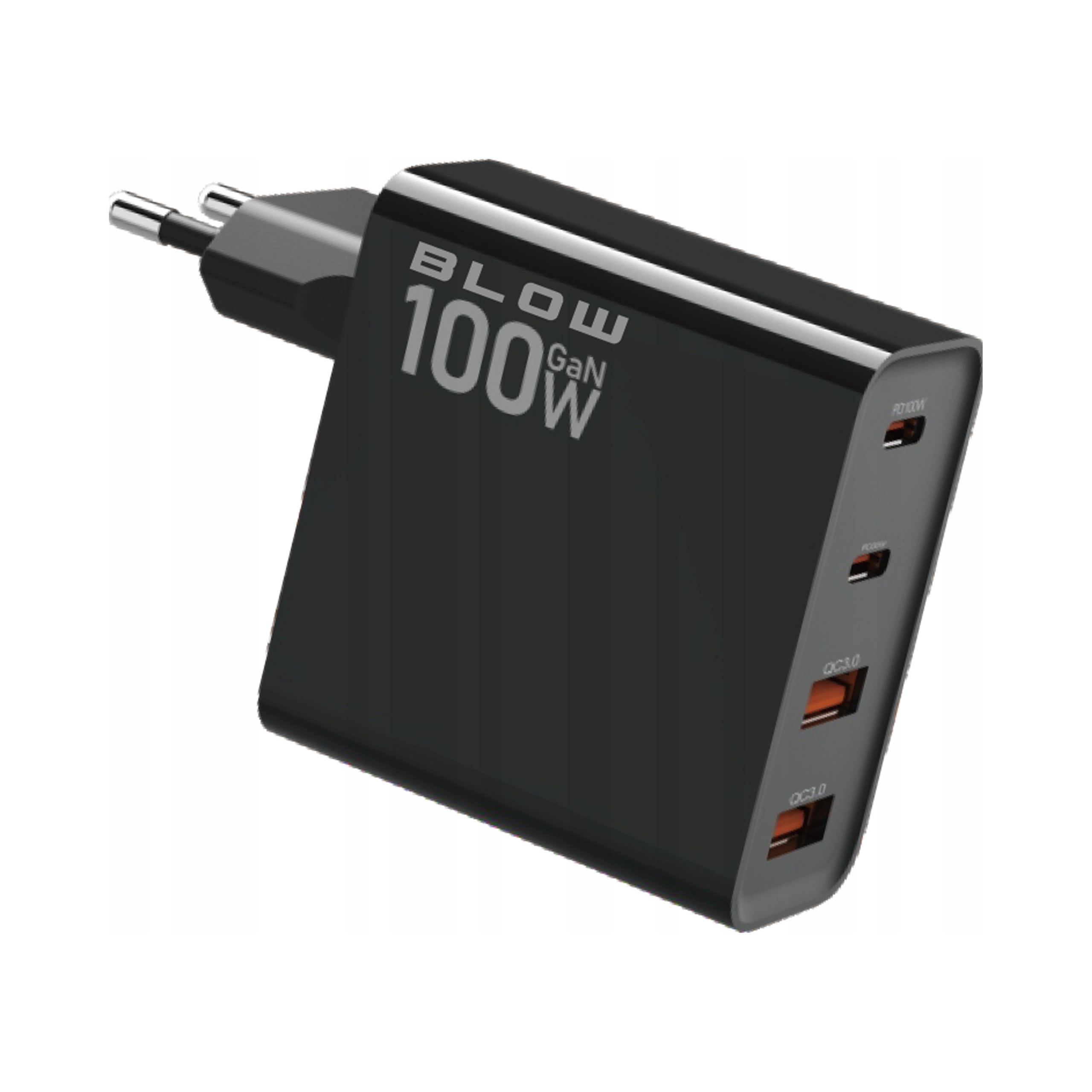 Ładowarka sieciowa gniazdo USBx2 USB-Cx2 Qc+pd 100W