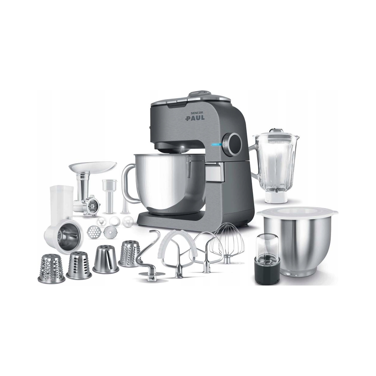 Robot Kuchenny Planetarny Mikser Z Misą 1,5L Sencor Stm 7970 Paul 1 1700W