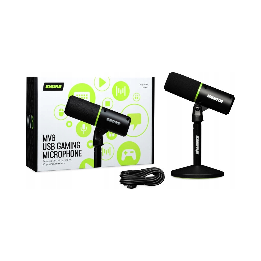 MV6 – Mikrofón pre streamerov, konektor Usb-c