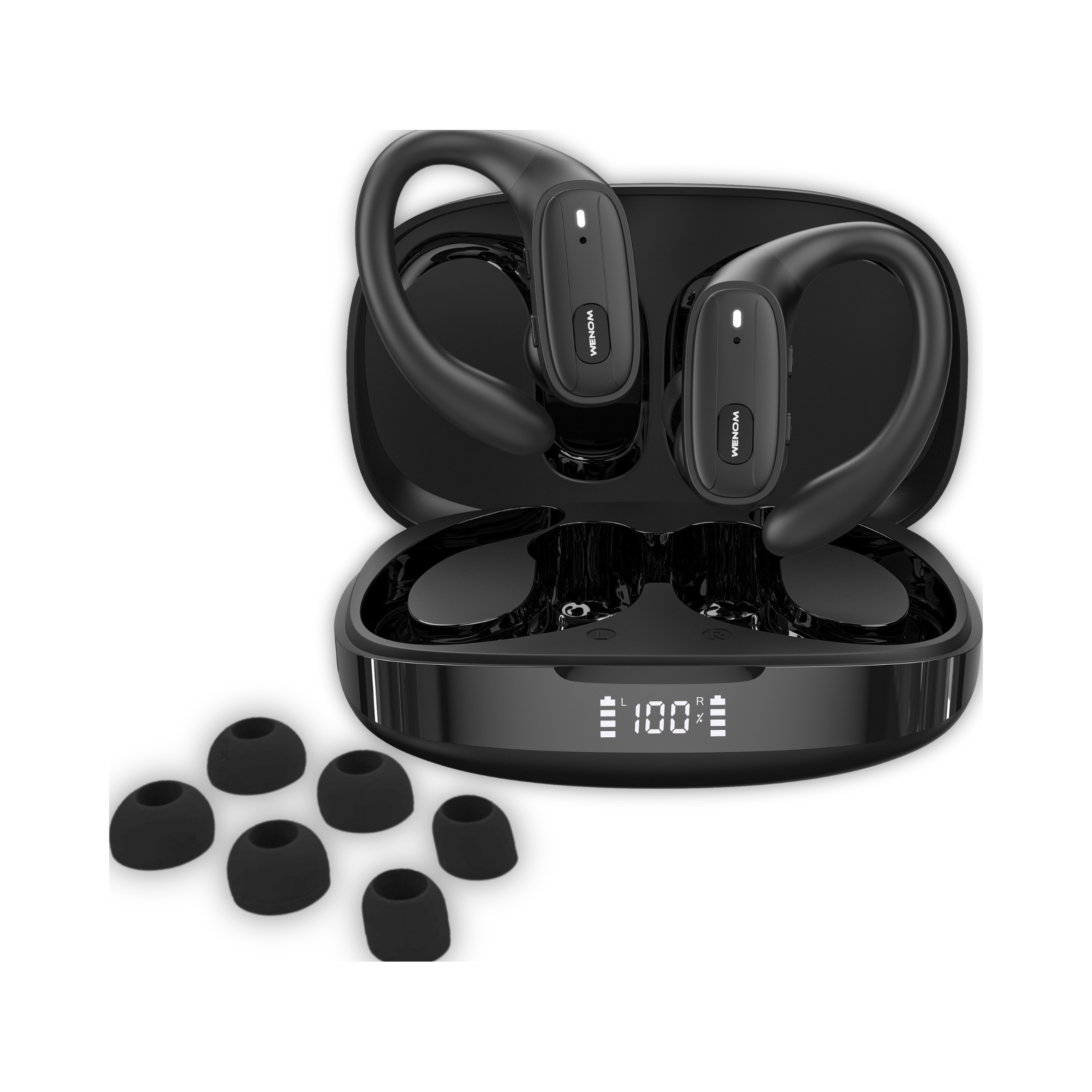 Bezdrátová sluchátka do uší Wenom LP-80 Vodotěsná Sportovní Bluetooth